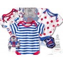 BABALUNO Baby Jungen Bodys im 3-er Pack