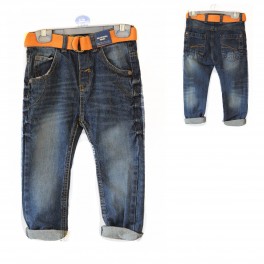 Minoti Jungen Denim Jeans mit Gürtel