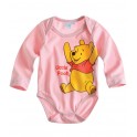 Babyanzug rosa Little Pooh